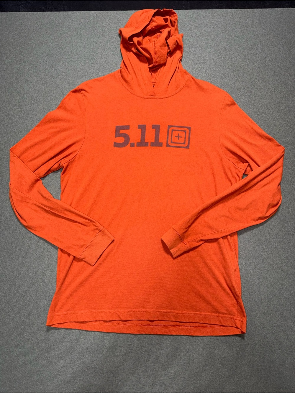 5.11 Tactical Bright Orange Hooded Shirt